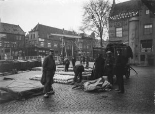 Alkmaar, Käsemarkt : Holland. Alkmaar. Käsemarkt