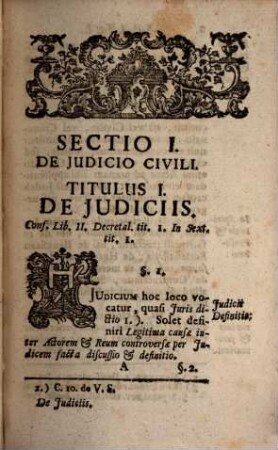 De Judiciis Ecclesiasticis Ad Germaniae Catholicae Principia Et Usum, 1. Complectens Sectionem I. De Judiciis Civilibus