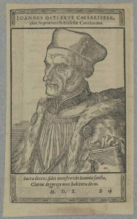 Bildnis des Ioannes Geylervs Caesaisbergius