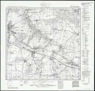 Meßtischblatt 4071 : Jarotschin, 1941 : Jarotschin. - Aufn. 1887, hrsg. 1889, bericht. 1941. - 1:25000. - [Berlin]: Reichsamt für Landesaufnahme, 1941. - 1 Kt.
