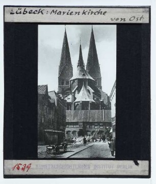Lübeck, Marienkirche : Ansicht von O