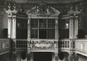 Wülknitz-Tiefenau. Schloßkirche (1716). Patronatsloge