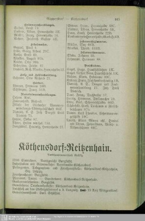 Köthensdorf-Reitzenhain