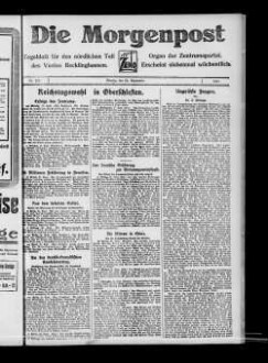 Die Morgenpost. 1924-