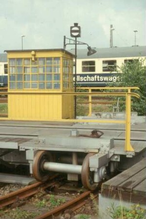 Bw Karlsruhe Drehscheibe Wärterbude Laufgestell
