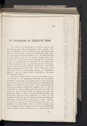 Die Schriftbracteaten der Markgrafschaft Meissen