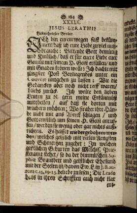 [Der XXXIX. Brieff. - Der XLVII. Brieff.]