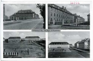 Grimma. Artillerie - Regiment 32. Kaserne