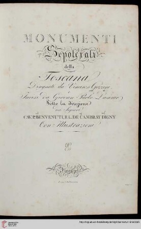 Monumenti Sepolcrali della Toscana