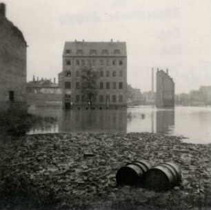 Hochwasser-Katastrophe Juli 1954, Elsterstraße