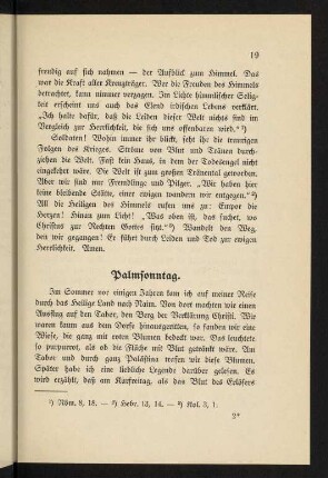 19-22, Palmsonntag