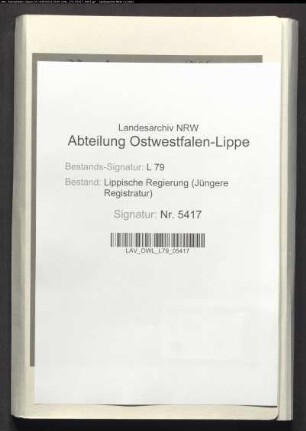 Viehzählung 1926-1929, Band 22, Teil 1