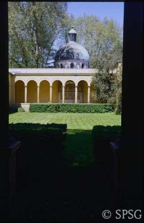 Potsdam, Park Sanssouci, Friedenskirche, Detail.