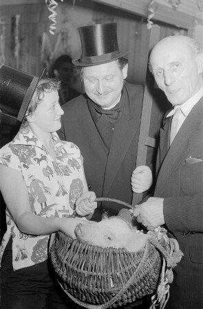 Silvesterfeier im Berliner Künstlerclub Möwe