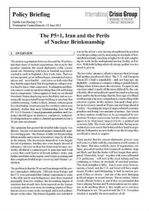 The P5+1, Iran and the perils of nuclear brinkmanship