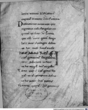 Grammatische Sammelhandschrift - BSB Clm 14737