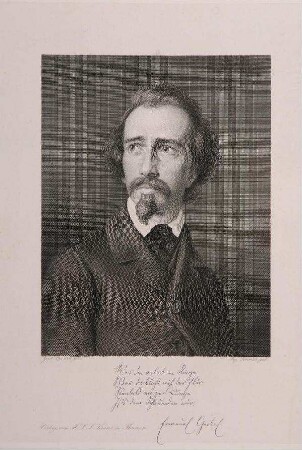 Bildnis von Emanuel Geibel (1815-1884)