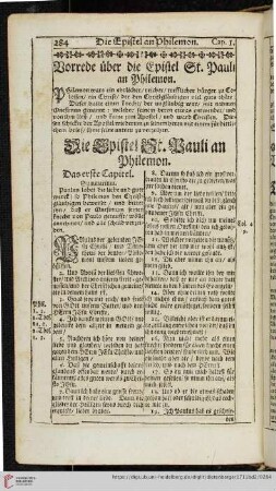 [Die Epistel St. Pauli an Philemon]