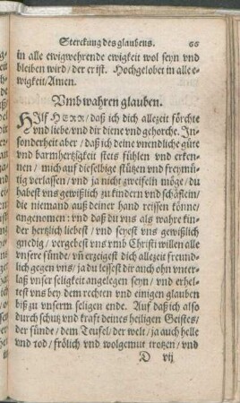 Vmb wahren glauben.