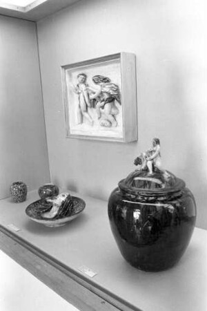 Badisches Landesmuseum. Ausstellung "Karlsruher Majolika"