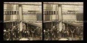 Musikkapelle an Deck der SMY Hohenzollern
