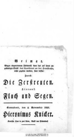 Die Zerstreuten
