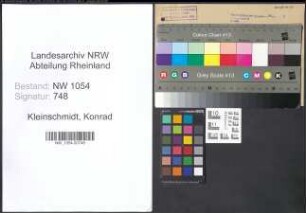 Entnazifizierung Konrad Kleinschmidt , geb. 30.06.1912 (Zollsekretaer)