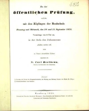 Lessing und Goeze : ein Beitrag zur Rettung Goezes