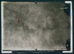 Foto des Geländes nördlich von Langemark (Luftbild)