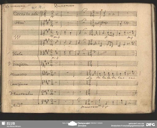 Quartetto: "La la la la la lai"