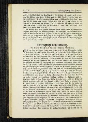 Unterrichtliche Willensbildung