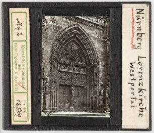 Nürnberg, St. Lorenz: Westportal