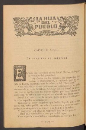 Capítulo XCVIII - De sorpresa en sorpresa