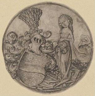 Die Dame mit dem österreichischen Wappen