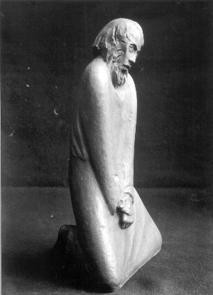 Der Zweifler. Gips; H. 52,3 cm (1931; E. Barlach). Güstrow: Atelierhaus am Inselsee