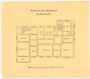 Kreishaus, Neutomischel: Grundriss