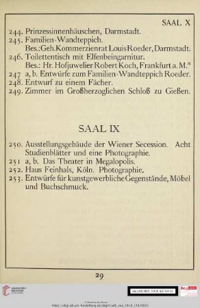 Saal IX