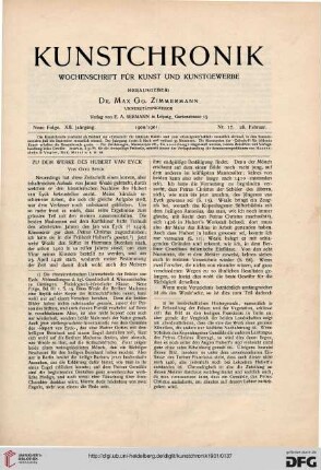 Heft 17 (28. Februar 1901)
