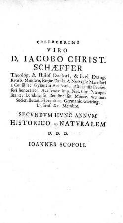 D. JACOBO CHRIST. SCHAEFFER
