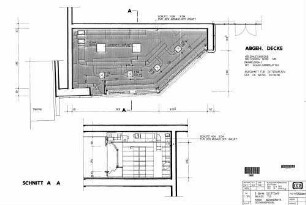 Stuttgart Hbf: S-Bahn - Kiosk Büchsenbergstraße / Deckenspiegel Nebengeb. Baulos 7 B
