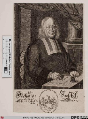 Bildnis Achatius Troschel