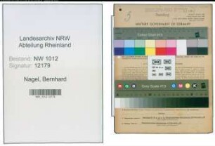Entnazifizierung Bernhard Nagel , geb. 15.08.1897 (Hauer)
