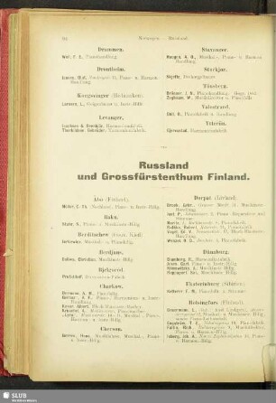 Russland und Grossfürstenthum Finland