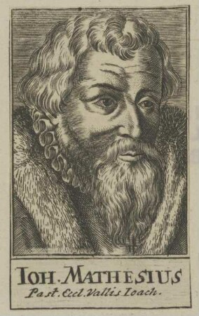 Bildnis des Iohannes Mathesius