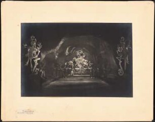 Filmarchitektur: Lebende Buddhas (Götter in Tibet): Tempel-Innenraum