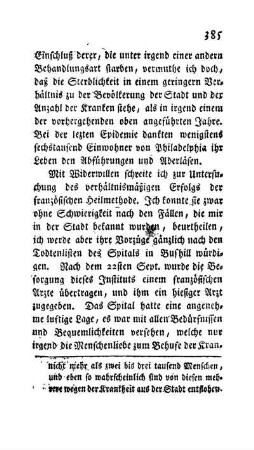 Der Heilart, die die stärkende und antiphlogistische miteinander verband, und derjenigen, der die französischen Aerzte sich bedienten.