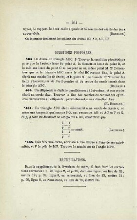 RECTIFICATIONS.