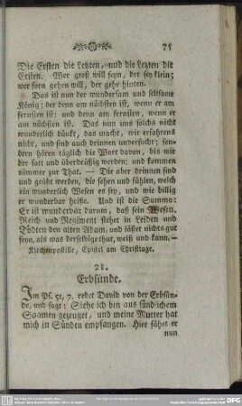 21. Erbsünde