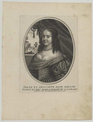 Bildnis der Reneé Dvbec de Gvebriant