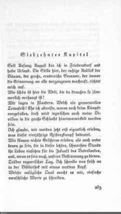 Siebzehntes Kapitel
